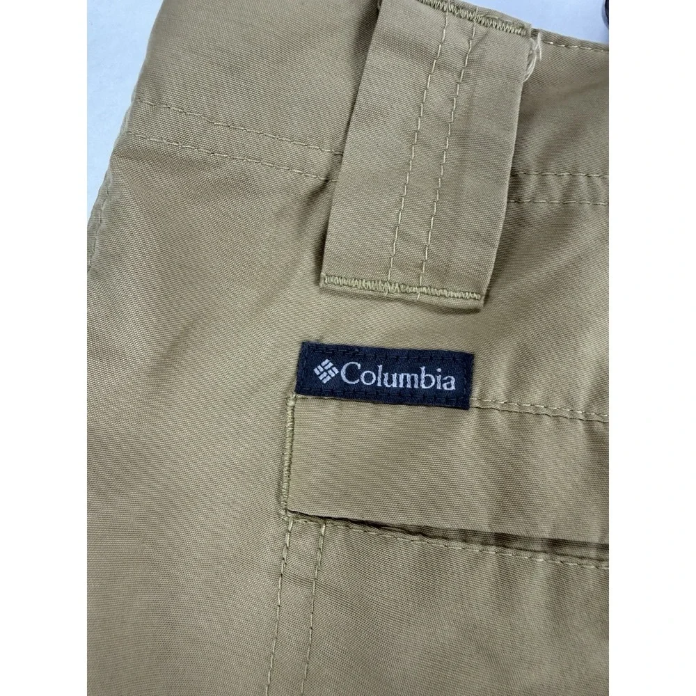 Columbia Shorts Mens‎ 38 Tan Hiking Outdoor Cargo Zip Pocket NWOT
